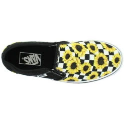 Vans Asher Checkerboard Sunflower -Fashion Shoe Store 118578 images 05