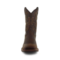 Justin Stampede Square-Toe Western -Fashion Shoe Store 530839 images 03