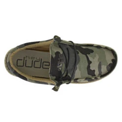 Hey Dude Wally Canvas Camo -Fashion Shoe Store 547906 images 05