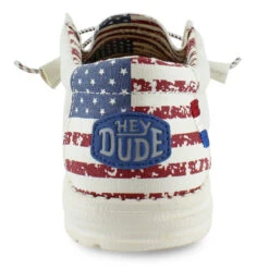 Hey Dude Wally Patriotic 10 Hey Dude Wally Patriotic -Fashion Shoe Store 547944 images 04