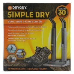 DRYGUY Simple Dry Boot, Shoe And Glove Dryer