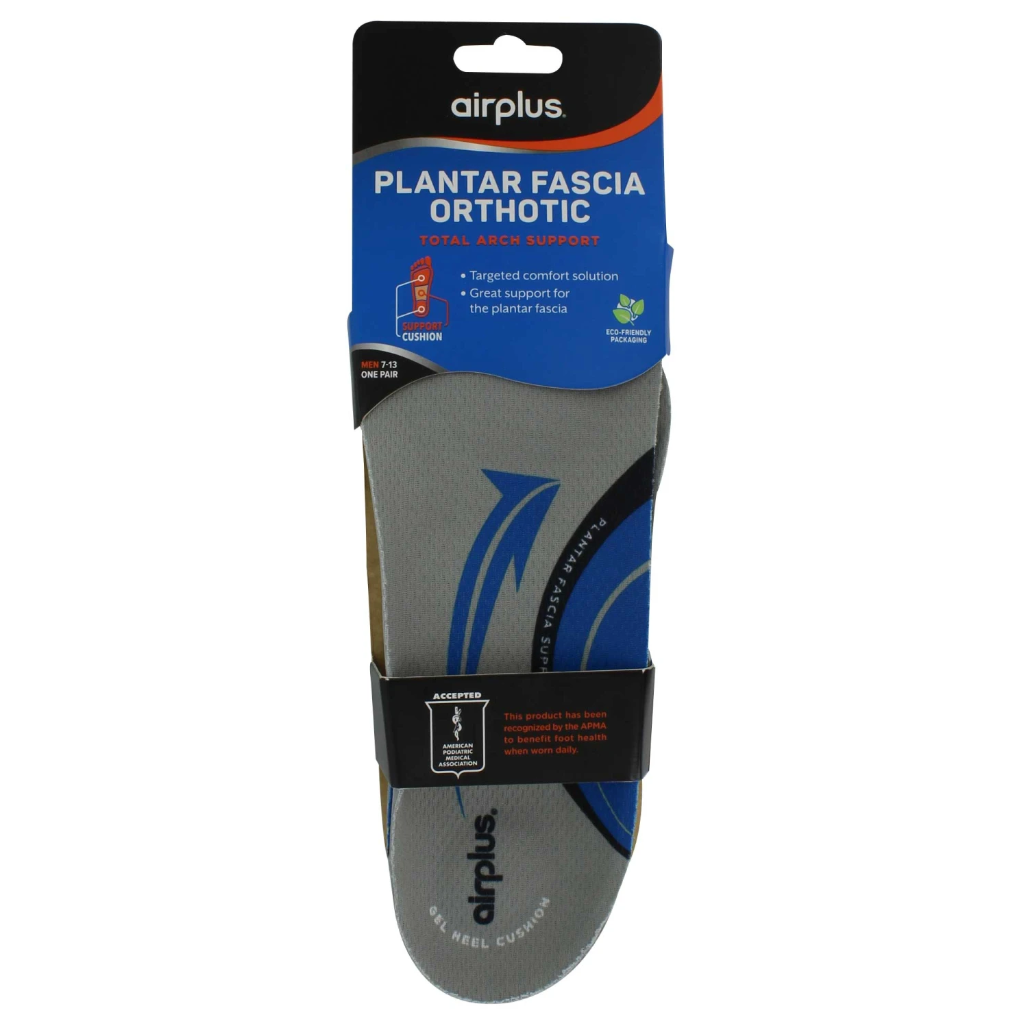 Men's Airplus Plantar Fascia Orthotic Insoles 3 Men's Airplus Plantar Fascia Orthotic Insoles